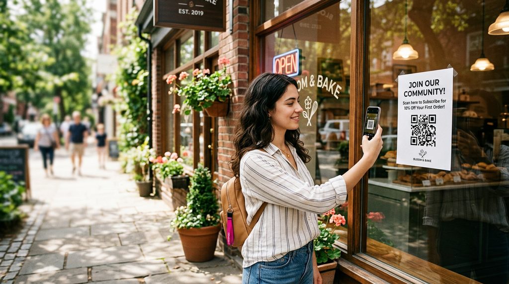 Where and how to display your QR code in-store so people actually scan it
